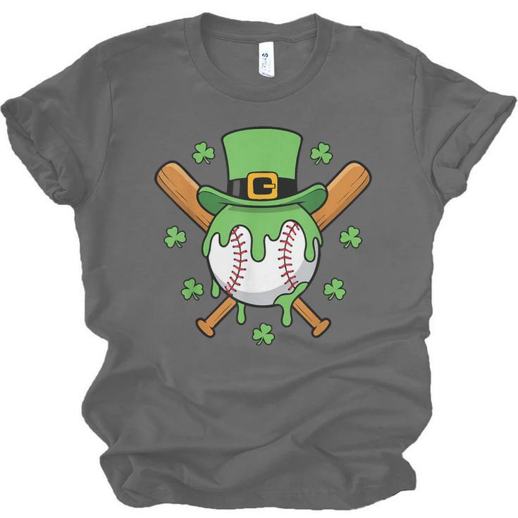 St Patricks Day Baseball Drip Ice Cream Baseball Home Plate Unisex Jersey T-Shirt St Patricks Day Baseball Drip Ice Cream Baseball Home Plate Unisex Jersey T-Shirt