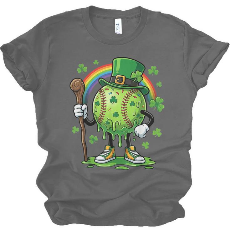 St Patricks Day Baseball Leprechaun Rainbow Green Baseball Unisex Jersey T-Shirt St Patricks Day Baseball Leprechaun Rainbow Green Baseball Unisex Jersey T-Shirt