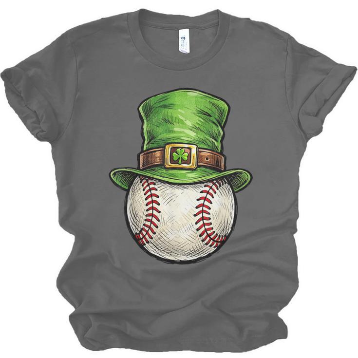 St Patricks Day Baseball Player Leprechaun Hat Men Boys Kids Unisex Jersey T-Shirt St Patricks Day Baseball Player Leprechaun Hat Men Boys Kids Unisex Jersey T-Shirt