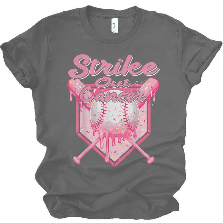 Strike Out Breast Cancer Baseball Drip For Boys Youth Unisex Jersey T-Shirt Strike Out Breast Cancer Baseball Drip For Boys Youth Unisex Jersey T-Shirt