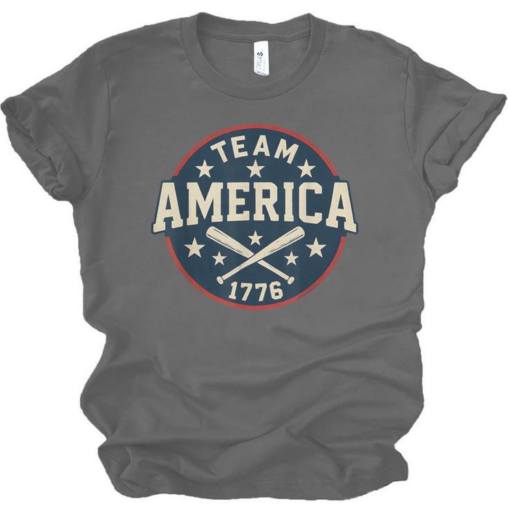 Team America 1776 4th Of July Patriotic Baseball Unisex Jersey T-Shirt Team America 1776 4th Of July Patriotic Baseball Unisex Jersey T-Shirt