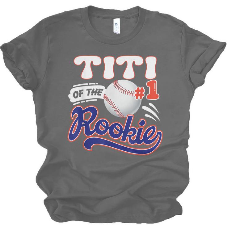 Titi Rookie Of Year 1st Birthday Baseball Theme Matching Unisex Jersey T-Shirt Titi Rookie Of Year 1st Birthday Baseball Theme Matching Unisex Jersey T-Shirt