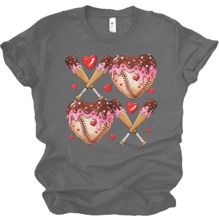 Valentines Day Drip Heart Baseball XOXO Boys Kids Men Sport Unisex Jersey T-Shirt Valentines Day Drip Heart Baseball XOXO Boys Kids Men Sport Unisex Jersey T-Shirt