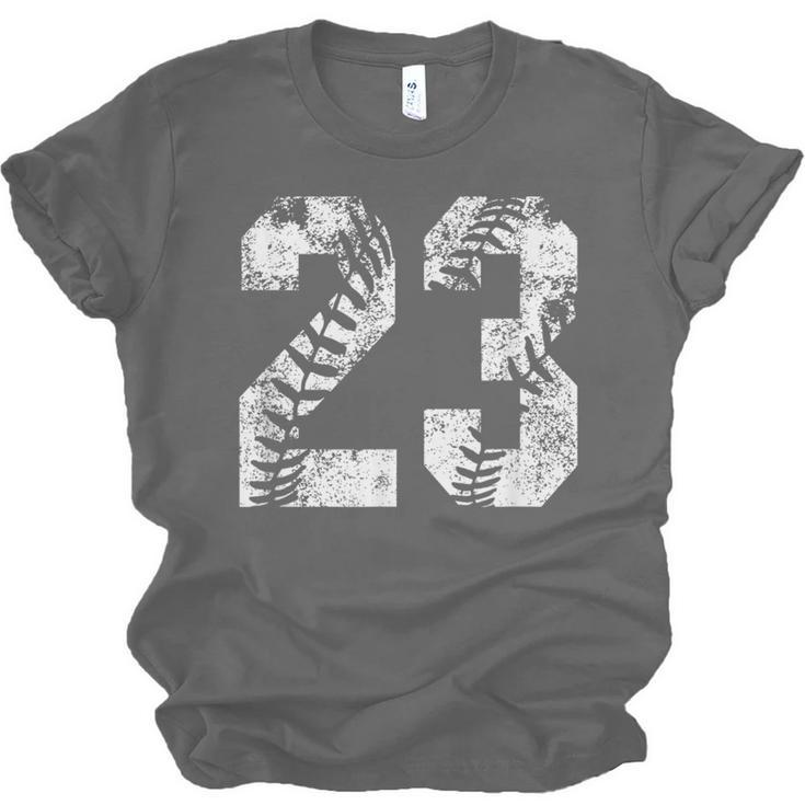 Vintage Baseball Number 23 Jersey Player Uniform Unisex Jersey T-Shirt