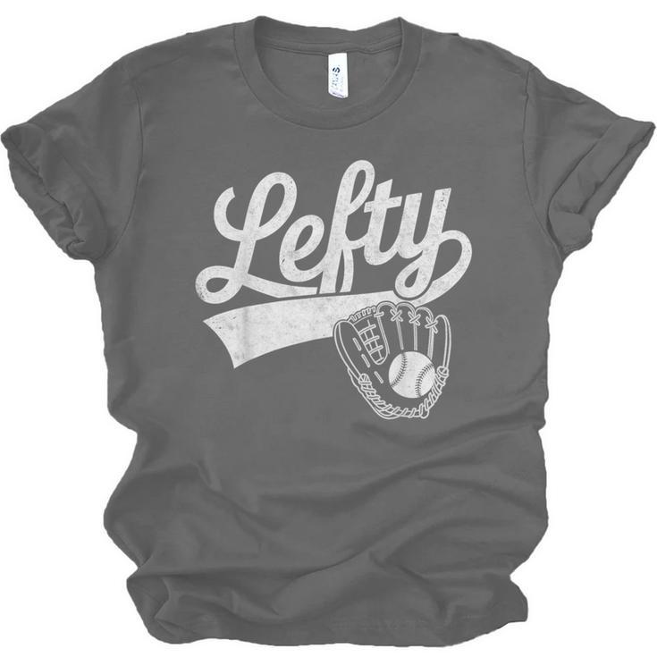 Vintage Baseball Tee Lefty Left Handed Baseball Player Unisex Jersey T-Shirt Vintage Baseball Tee Lefty Left Handed Baseball Player Unisex Jersey T-Shirt
