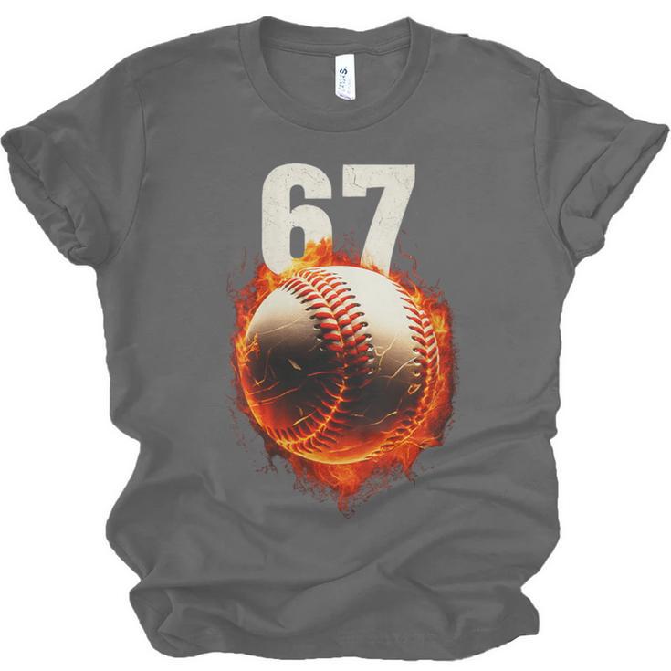 Women's 67 Baseball Boys Birthday Teens Six Seven Brainrot Unisex Jersey T-Shirt Women's 67 Baseball Boys Birthday Teens Six Seven Brainrot Unisex Jersey T-Shirt