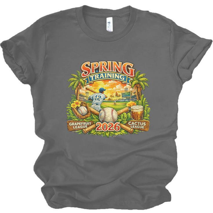 Women's Awesome Spring Trainings 2026 Baseball Arizona Florida Unisex Jersey T-Shirt