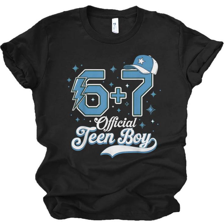 6 7 Meme Official Teenager 13th Birthday Baseball Boy Unisex Jersey T-Shirt