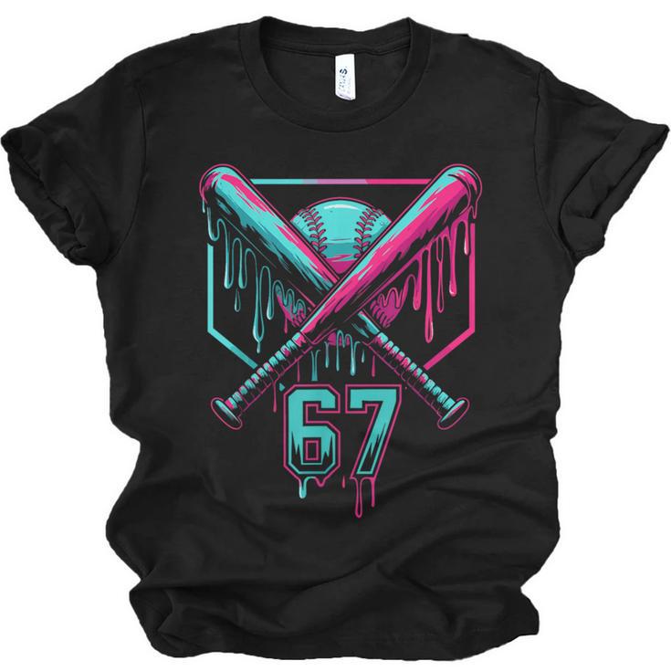 67 Baseball Drip Six Seven Gen Alpha Slag Unisex Jersey T-Shirt