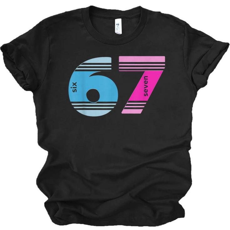 67 Crayon Cool Baseball Crayon 6 7 67 Unisex Jersey T-Shirt