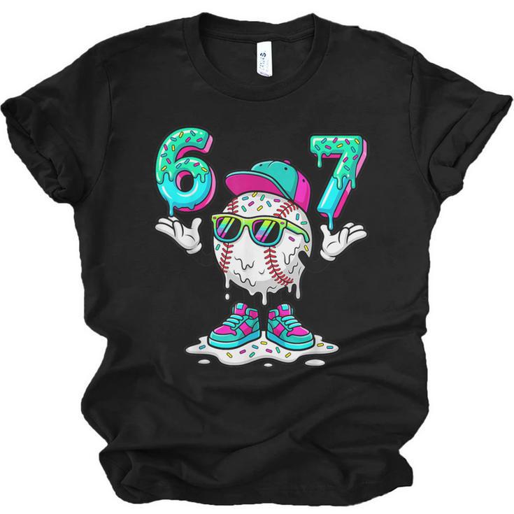 67 Meme Six Seven 6 7 Meme Baseball Drip Unisex Jersey T-Shirt
