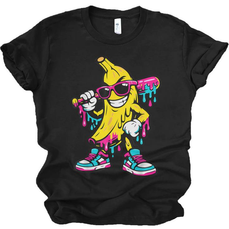 Banana Baseball Drip Unisex Jersey T-Shirt