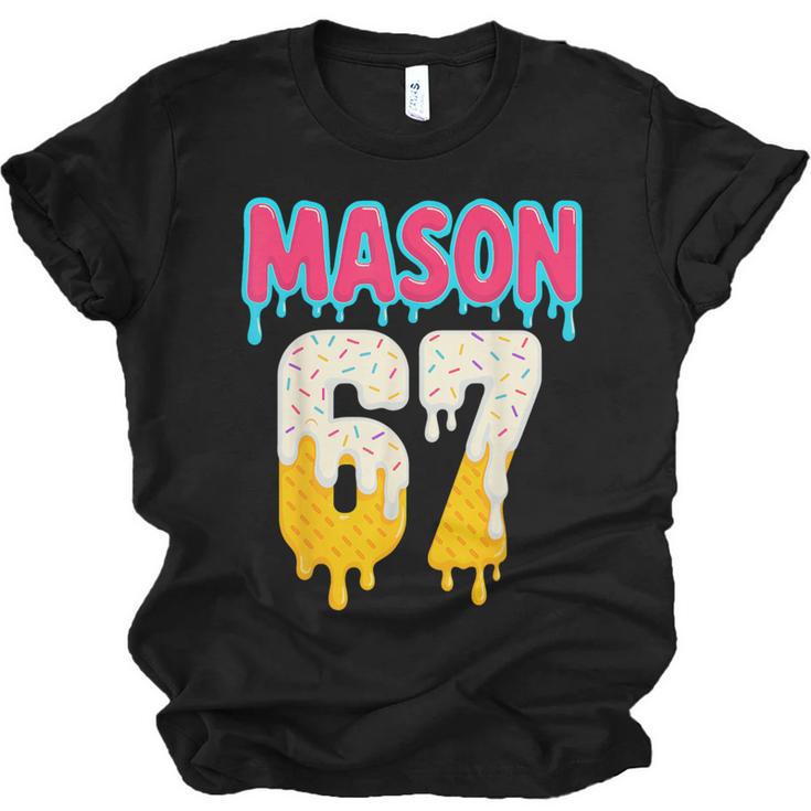 Baseball 6 7 Ice Cream Drip Number 67 Six Seven Meme Unisex Jersey T-Shirt