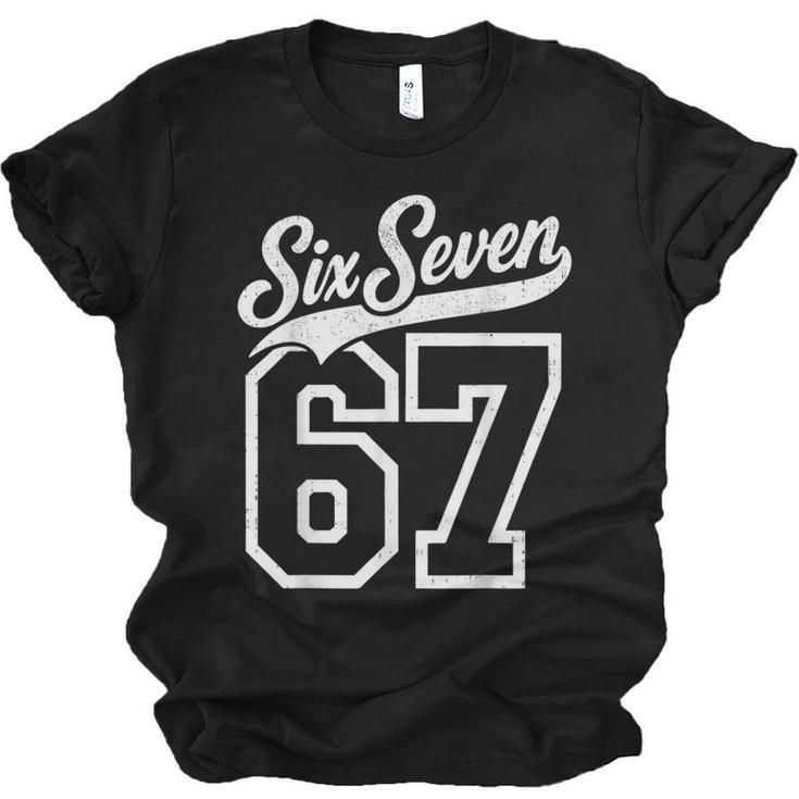 Baseball 6 7 Number 67 Six Seven Meme Boys Youth Kids Unisex Jersey T-Shirt