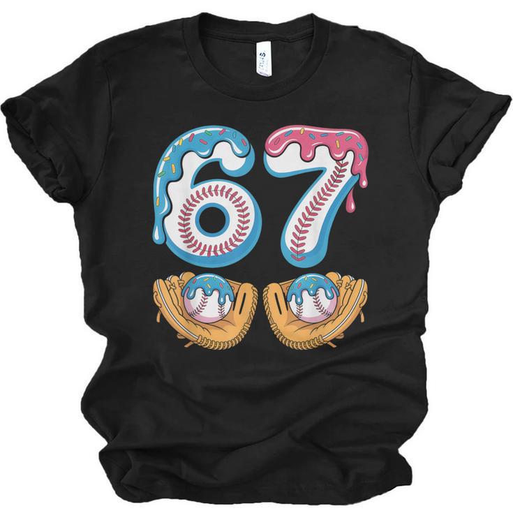 Baseball 67 Ice Cream Drip 67 Meme Player T-Shirt Unisex Jersey T-Shirt
