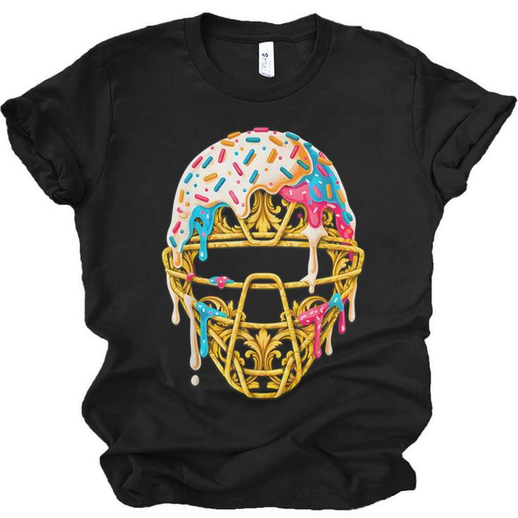 Baseball Drip For Boys Ice Cream Drip Youth Boys Catcher's Unisex Jersey T-Shirt