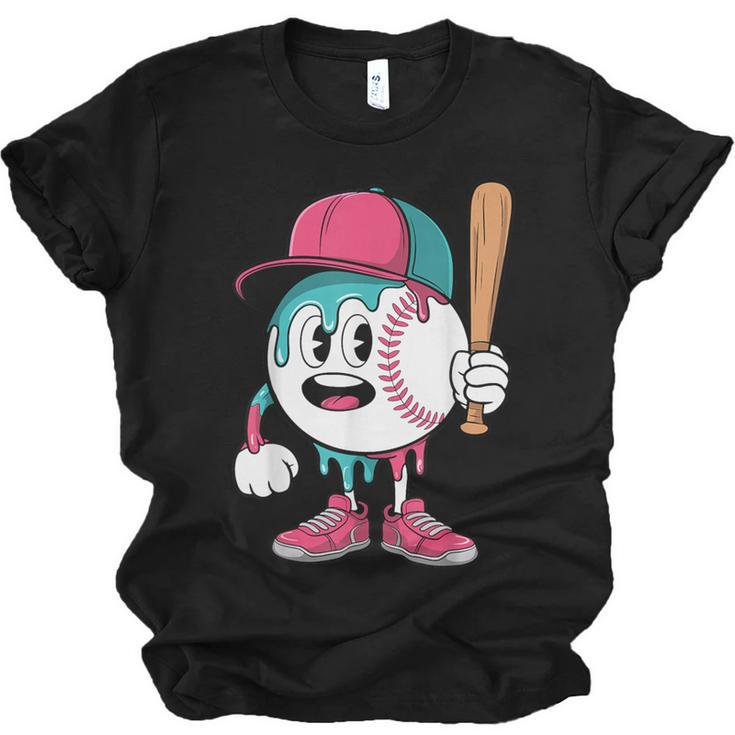 Baseball Drip Boys Ice Cream Youth Unisex Jersey T-Shirt
