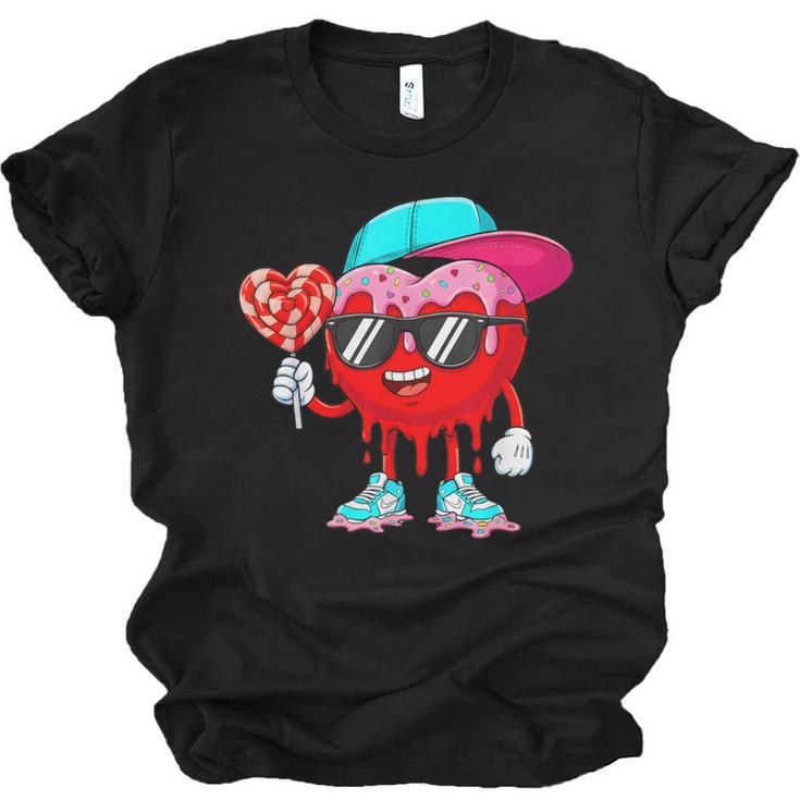 Baseball Drip Ice Cream Valentines Day Baseball Sport Boys Unisex Jersey T-Shirt