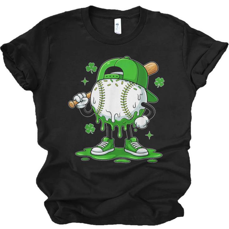 Baseball Drip Icecream Apparel Youth Boy St Patrick's Day Unisex Jersey T-Shirt