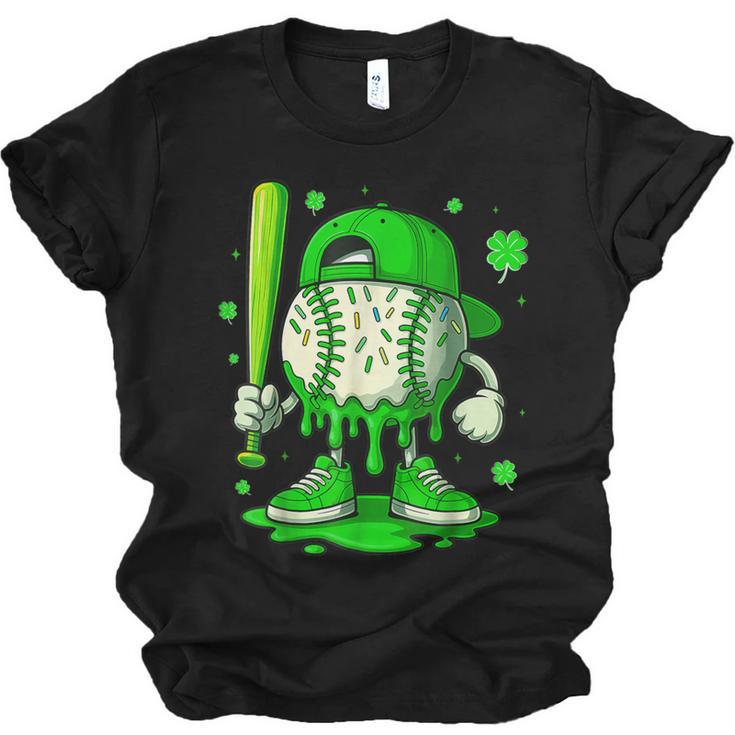 Baseball Drip Icecream Apparel Youth Boy St Patricks Day Unisex Jersey T-Shirt