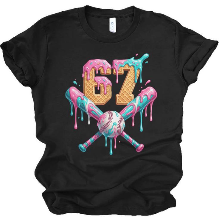 Baseball Drip Number 67 Player Unisex Jersey T-Shirt