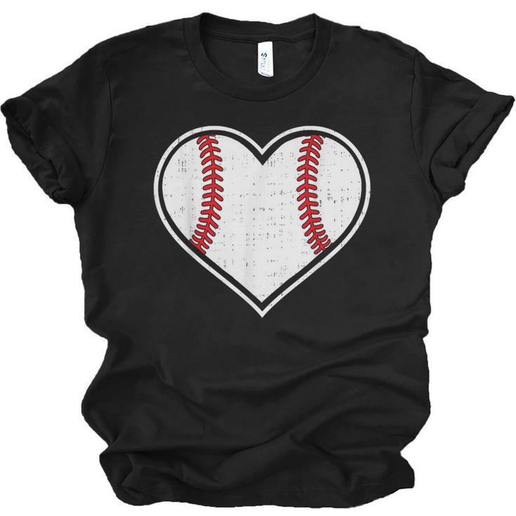 Baseball Heart Love Sport Valentines Day Men Women Boys Kids Unisex Jersey T-Shirt
