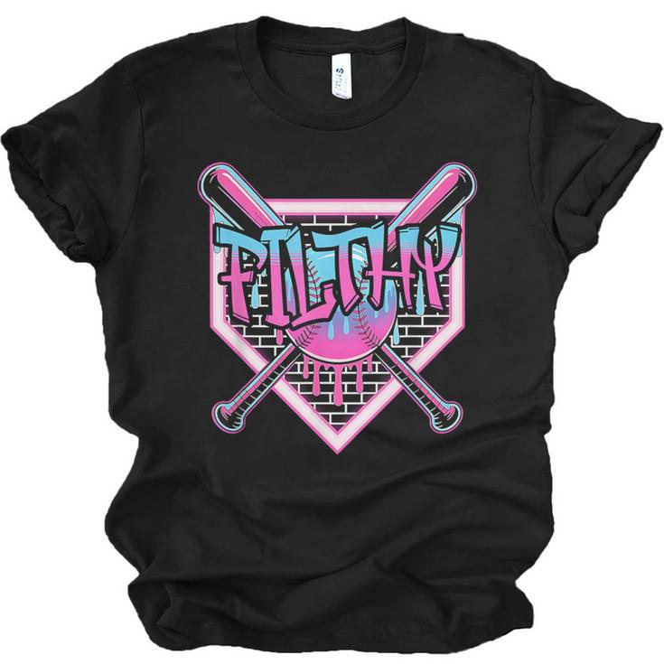 Baseball Ice Cream Drip Pitcher Filthy Unisex Jersey T-Shirt