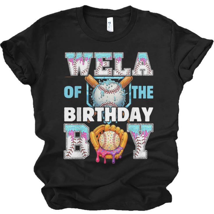Baseball Ice Cream Drip Wela Of The Birthday Boy Unisex Jersey T-Shirt