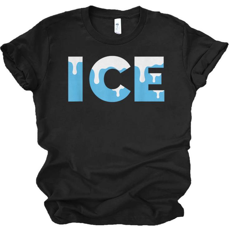 Baseball ICE Ice Cream Drip Baseball Drip Baseball Unisex Jersey T-Shirt