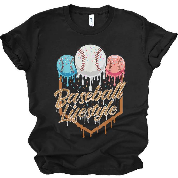 Baseball Lifestyle Baseball Lover Player Baseballer Unisex Jersey T-Shirt