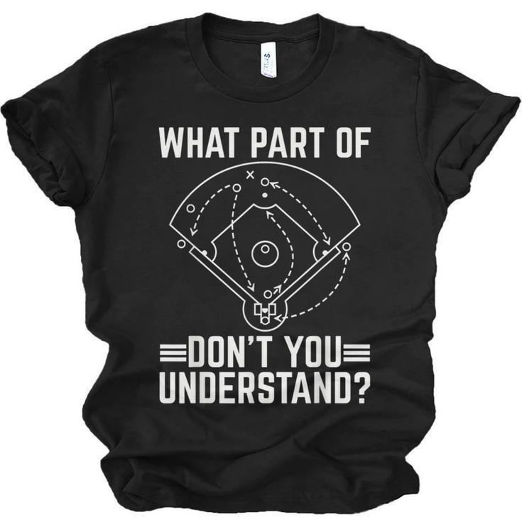 Baseball Math Double Play What Part Of Baseball Game Unisex Jersey T-Shirt