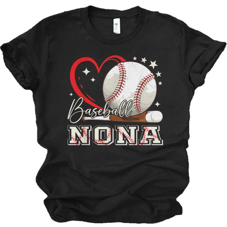 Baseball Nona Family Matching Cute Baseball Lover Unisex Jersey T-Shirt