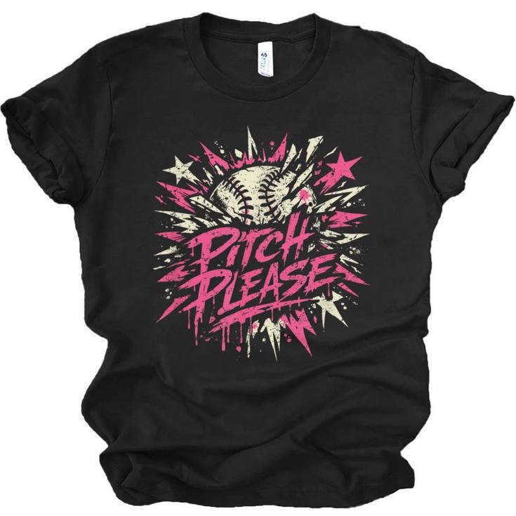Baseball Phrase With Stars Unisex Jersey T-Shirt