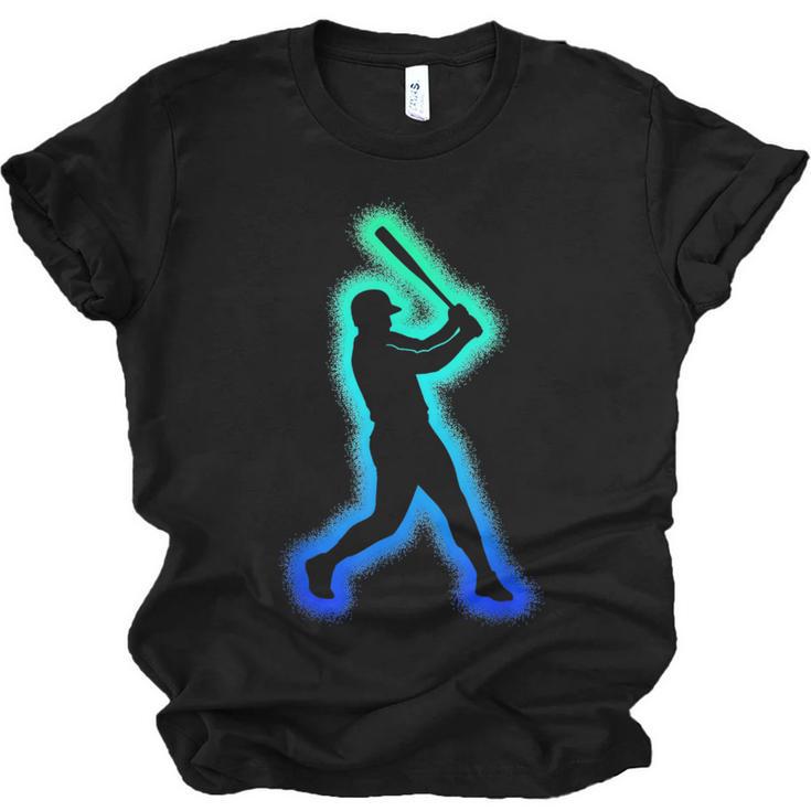 Baseball Player Graphic Unisex Jersey T-Shirt