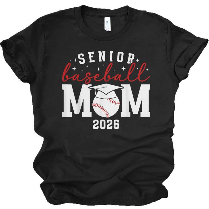 Baseball Senior Mom Of A Senior Baseball Player Mom 2026 Unisex Jersey T-Shirt
