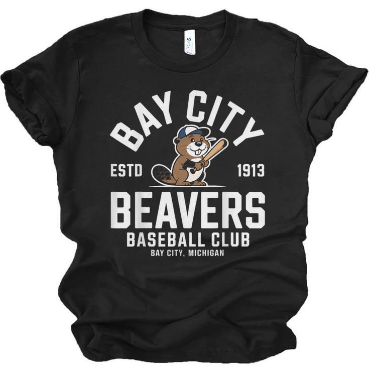 Bay City Beavers Baseball Club Estd 1913 Unisex Jersey T-Shirt