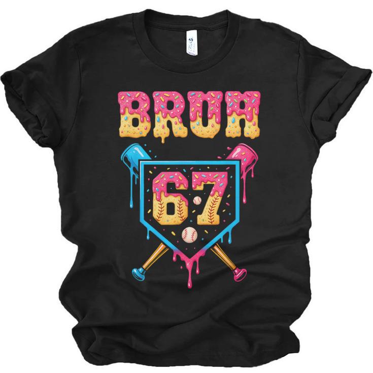 Bruh Baseball Ice Cream Drip Number 67 Player 67th Birthday Unisex Jersey T-Shirt