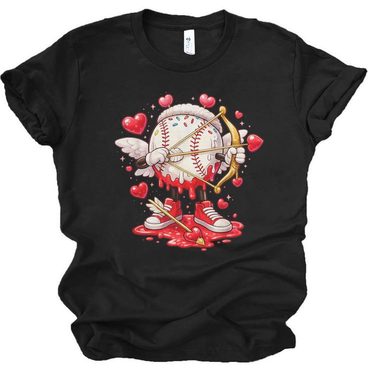 Cupid Baseball Drip Icecream Apparel Youth Boy Valentine Unisex Jersey T-Shirt
