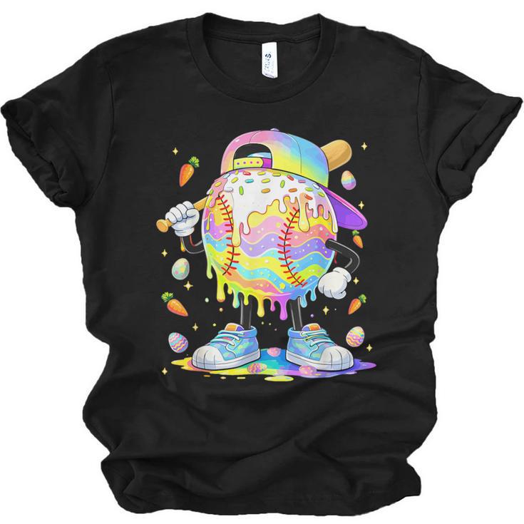 Cute Easter Baseball Ice Cream Boys Girls Kids Unisex Jersey T-Shirt