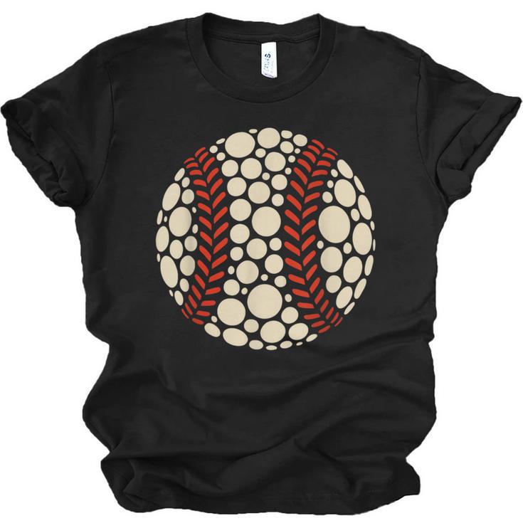 Happy Dot Day Baseball Colorful Polka Dots Boy And Youth Unisex Jersey T-Shirt