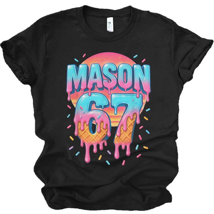 Mason 67 Costume Ice Cream Baseball Drip 6 7 Meme Six Seven Unisex Jersey T-Shirt