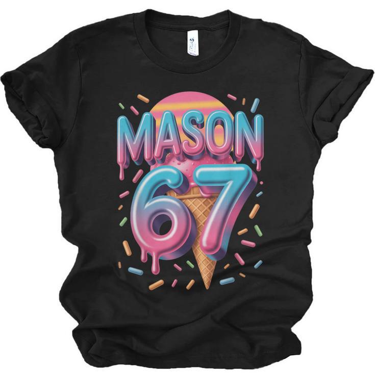 Mason 67 Meme Ice Cream Baseball Drip Unisex Jersey T-Shirt
