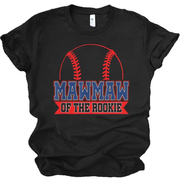 Mawmaw Rookie Of Year 1st Birthday Baseball Theme Matching Unisex Jersey T-Shirt