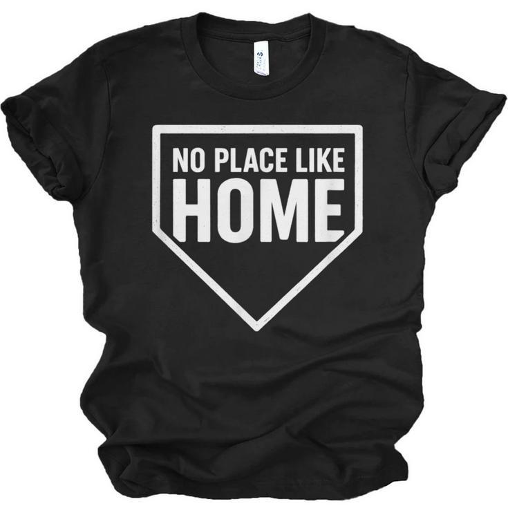 No Place Like Home Baseball Home Plate Unisex Jersey T-Shirt