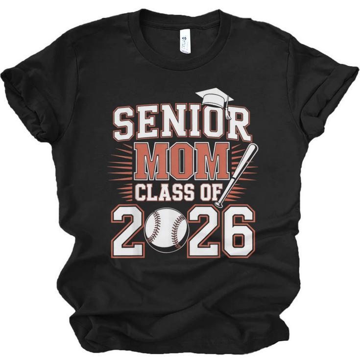 Senior Mom Class Of 2026 Graduate Baseball 2026 Graduation Unisex Jersey T-Shirt