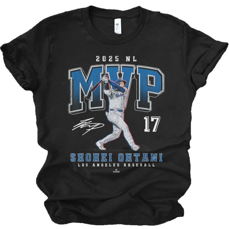 Shohei Ohtani 2025 NL MVP Los Angeles Baseball MLBPA Unisex Jersey T-Shirt