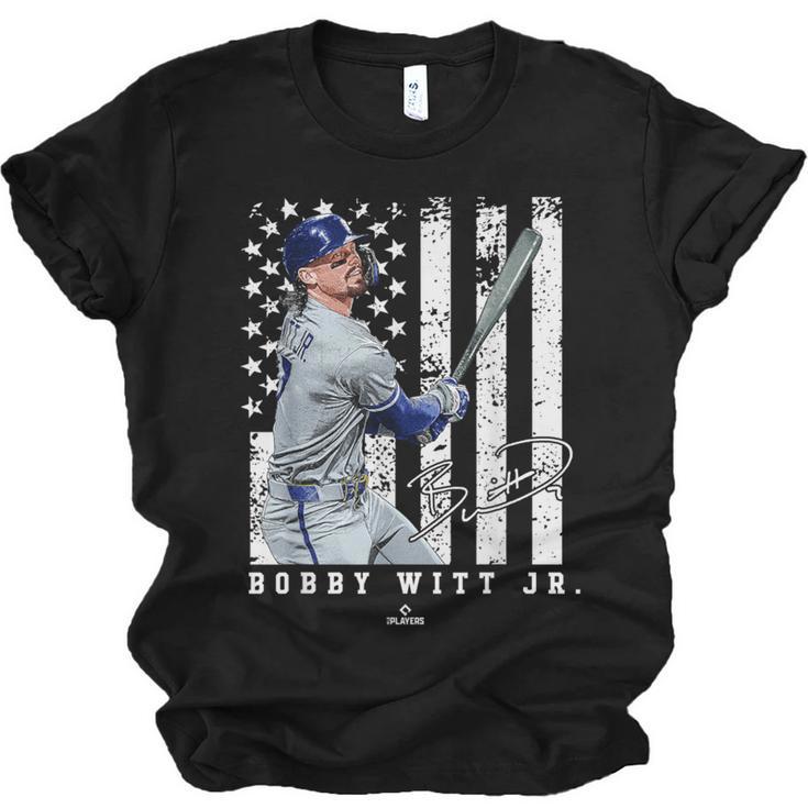 Show Your Pride Bobby WITT Jr Kansas City Baseball MLBPA Unisex Jersey T-Shirt