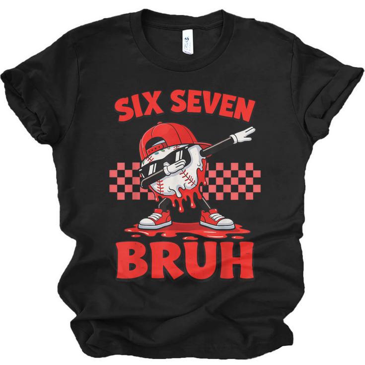 Six Seven 67 Bruh Baseball Valentine’s Day Teens Boys Kids Unisex Jersey T-Shirt