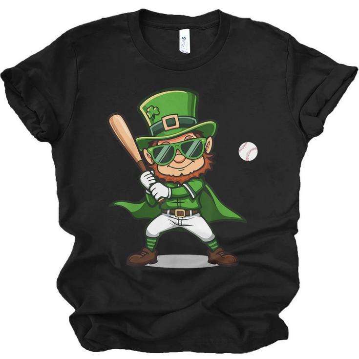 St Patrick’s Day Leprechaun Baseball Irish Graphic Unisex Jersey T-Shirt
