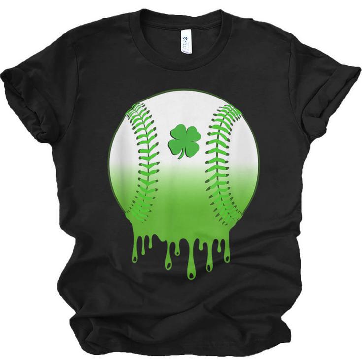 St Patricks Day Shamrock Baseball Irish Boys Kids Men Unisex Jersey T-Shirt